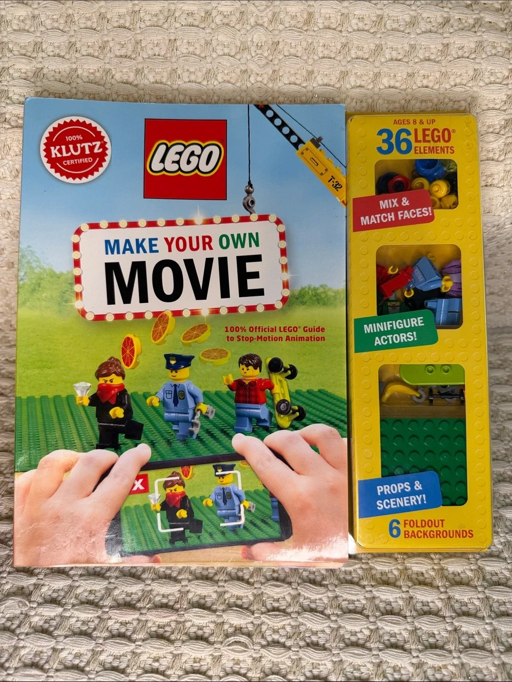 NWT KLUTZ Lego Make Your Own Movie Activity Kit Complete Set Creative RARE